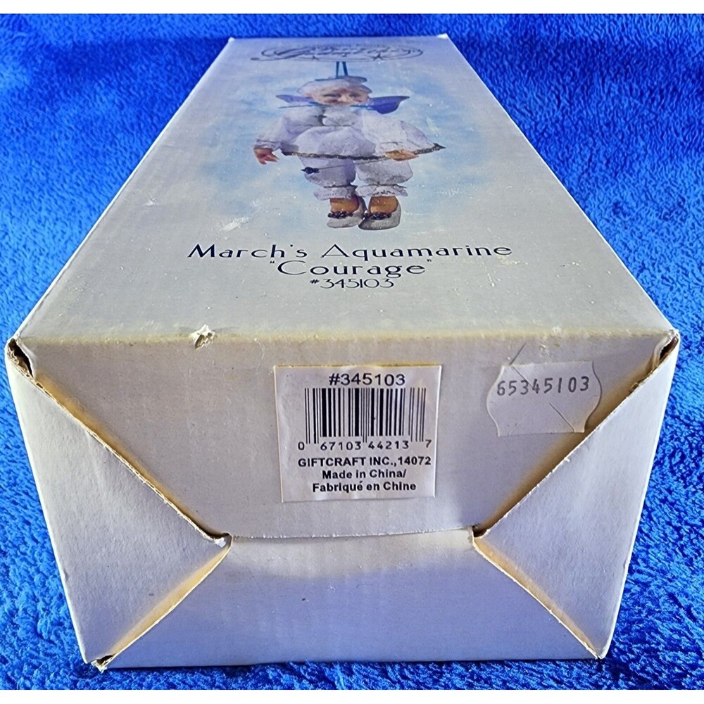 Jacqueline Kent’s FAIRY GODMOTHERS March’s Aquamarine COURAGE # 345103 ~Orig Box - Picture 6 of 16